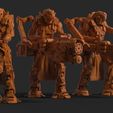 Kolossteam4.jpg Infantry Koloss Chaingun Team (.STL & .OBJ)