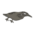 2.png Crow Decoration 2D Wall Art