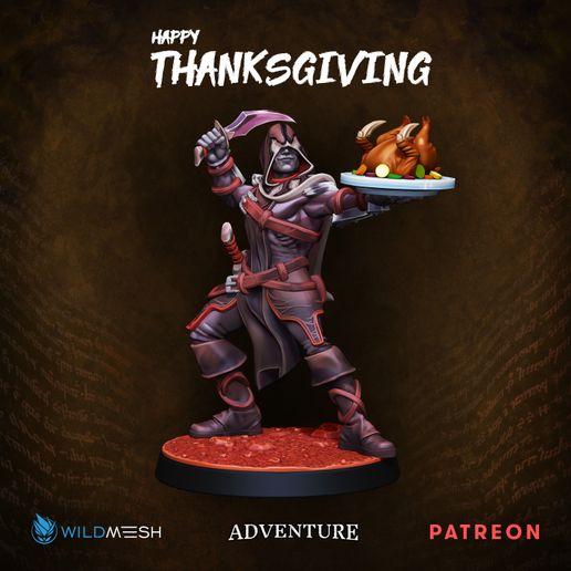 Thanksgiving-Leon.jpg Leon the Turkey Hunter