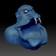 Shop1.jpg Monkey phantasy with tongue and teeth- STL-3D print model thread-eater, storage, table garbage can high-polygon