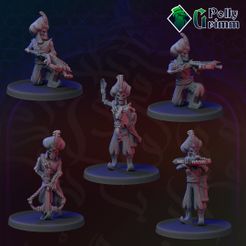 2.jpg STL file Arabian skeleton warriors with crossbow. Set・3D print design to download