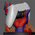15.png SPIDERMAN INTO THE SPIDER VERSE 2099 MIGUEL PS CONTROLLER HOLDER 3D PRINT