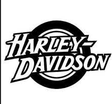 Classic Harley-Davidson Logo - Wall Art & 3D Print Ready 3D model