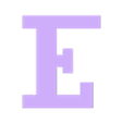 E.stl Letters and Numbers FERRARI | Logo
