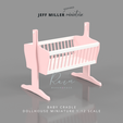 BABY-CRADLE-TINY-FURNITURE-DOLLHOUSE.png Baby Cradle Miniature Furniture for Dollhouse, Baby Cradle Miniature, Furniture for Dollhouse, Dollhouse Miniature Baby Cradle, Baby Cradle