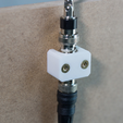 Capture d’écran 2017-10-31 à 15.54.13.png Free STL file Bracket for BNC Antenna connector・Template to download and 3D print