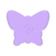 mariposa 7cm.stl Cortante para galletas Mariposa