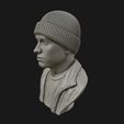 06.jpg Eminem 3D portrait sculpture 3D print model