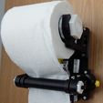 B006.JPG Toilet paper dispenser on a 3D printer