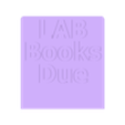 lab_books_due_sign.stl Assignment Due Calendar