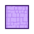25mm Square Base Random Tile_05.STL 25mm Square Random Tile Base