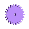 Spur_Gear_22_teeth.stl 3D printed snowmobile