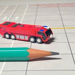 F2999634-BFBD-46D7-90EC-9C304CF54914.jpg Archivo STL AIRPORT FIRE TRUCK (only resin)・Diseño de impresora 3D para descargar