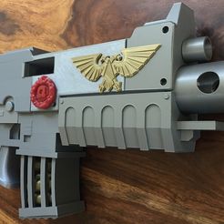 IMG_5620.JPG Upgrade your Warhammer Bolter - Barrel + Magazine + Lock + Bullet