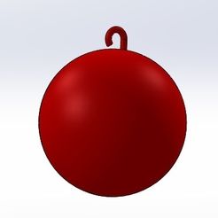 Christmas_Tree_Ball.jpg Christmas Tree Ball HD STL - Customizable by Scaling