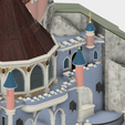 Details_5.png Free 3D file Chateau Disneyland Paris with Prusa MK2S MMU (Ed2)・3D print model to download