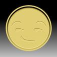 Emojiface-VACUUM-PIECE.jpg SMIRKING FACE EMOJI BATH BOMB MOLD
