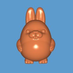Screenshot_2023-09-20-09-33-10-767_com.performance.meshview-edit.jpg Fichier STL lapin・Modèle à télécharger et à imprimer en 3D