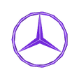 Mercedes_Logo_stl.stl Mercedes logo