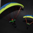 DSC_0017.JPG STL file Paraglider with cocoon harness・3D print design to download