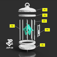 230414_ABRIL_003.png STL file LUMALEE SUPER MARIO BROS_LUMA_NINTENDO・3D printing design to download