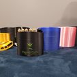 20221005_175305.jpg Cannabis Cone/Joint Flask with Lighter slot