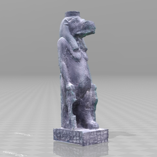 Taweret sculpture scan