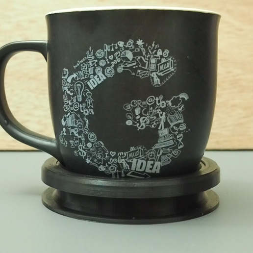 Anti Ant Coaster / 3D Printed Ant Repellent Base designed in DSM 3D model