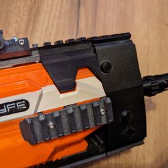 front_cap.jpg STL file NERF Stryfe Picatinny Rail Front Cap for KRISS Vector・3D printable model to download