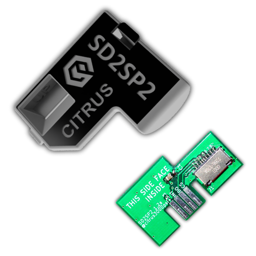 SD2SP2LidRenderShopify0.png Download free STL file SD2SP2 Micro SD Adapter For Gamecube (Link to kit in description) • Design to 3D print, nobble