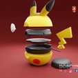ofee C a 3D° Prin sl M Pikachu P-ball - funcional