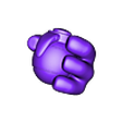 GRENADDE_HAND.stl WORMS 2 ARMAGEDDON