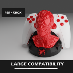 spider-b.png PLAYSTATION / XBOX / NINTENDO COMPATIBLE CONTROLLER STAND