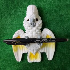 IMG_20231127_172327509_HDR.jpg Cockatoo Magnet Pen Holder