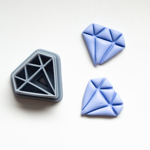 Diamond - Polymer Cutter (Clay Cutter) 3D model