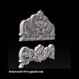 015.jpg Bed 3D relief models STL Files used for CNC Router