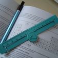 chemistry_1.jpg Bookmark Ruler Print in Place with Chemistry Icon | Easy to Print | Back to School | Vtau Design