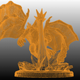 2021-02-19_07-02-46.png Alert Ice Drogon statuette (HQ for 3D print)