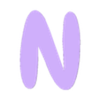 N (1).stl Universal Light Letters A-Z 0-9