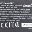 1000664821.jpg FUNDA PROTECTORA DE TECLADO NUMÉRICO