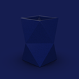 5c6327b2-941b-48e0-a7a4-638c84ef352d.png 69. Facet Origami Geometric Bonsai Pot - V12 - Eliza (Inches)