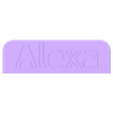Alexa Nombre.stl Sign for Alexa - Echo Dot