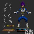 Toon_Dragon-26.jpg Vegeta Ultra Ego Dragon Ball 3D Printable