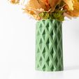 DSC06321.jpg The Kymara Vase, Modern and Unique Home Decor for Dried and Preserved Flower Arrangement  | STL File