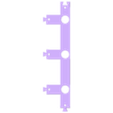 Matrix-Net-Border-Right-1-Row.stl Pixel WS2811 LED Matrix 2 Inch Spacing