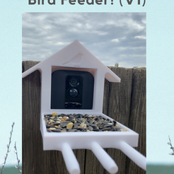 Blink (3rd Gen) Bird Feeder by asquared, Download free STL model