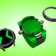 sa0002.png Ben 10 Omnitrix - Samsung Galaxy Watch 4 Classic  3D Print Model