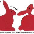 7f0448deee473ee9e4da900b34dc382d_display_large.jpg Easter Egg Dispenser Bunny