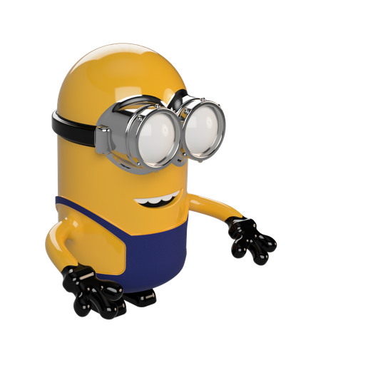 👹 Minion Basic・Free STL File for ・Cults