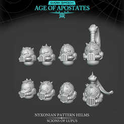 NyxonianPatternHelms1.png 3D-Datei Nyxonianisches Muster Helmbits・Design für den 3D-Druck zum Herunterladen